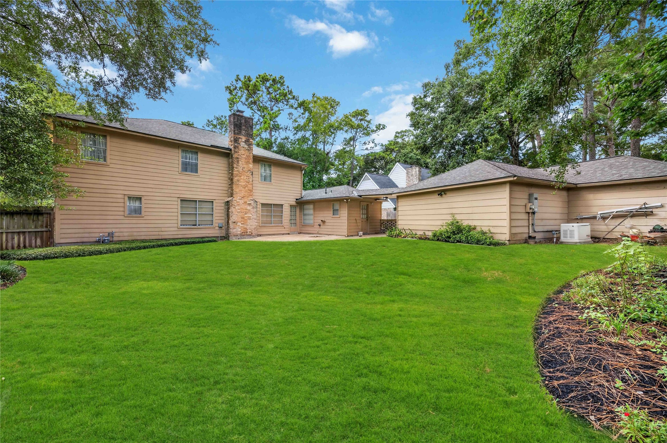 6302 Meadowtrace Drive Spring, TX 77389 - Photo 32 of 35 Generous backyard offers plenty of room for outdoor entertaining, play, gardening or creating your own outdoor retreat.