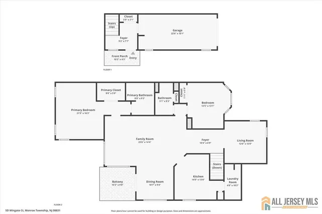 $399,900 | 5D Wingate Court, Unit 5D, Monroe Township, NJ 08831