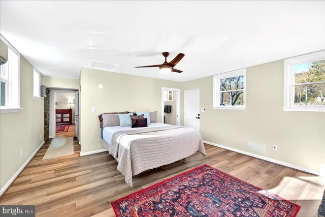 a view of a backyard of the house