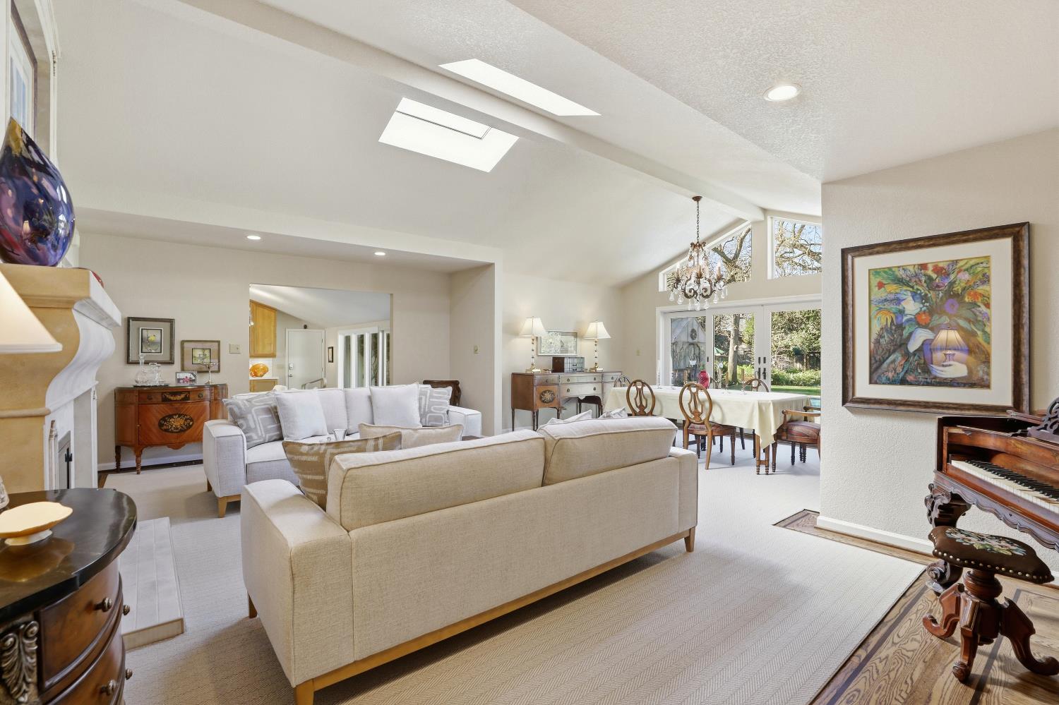 1625 Gary Way Carmichael, CA 95608 - Photo 42 of 49 a living room with furniture and a flat screen tv