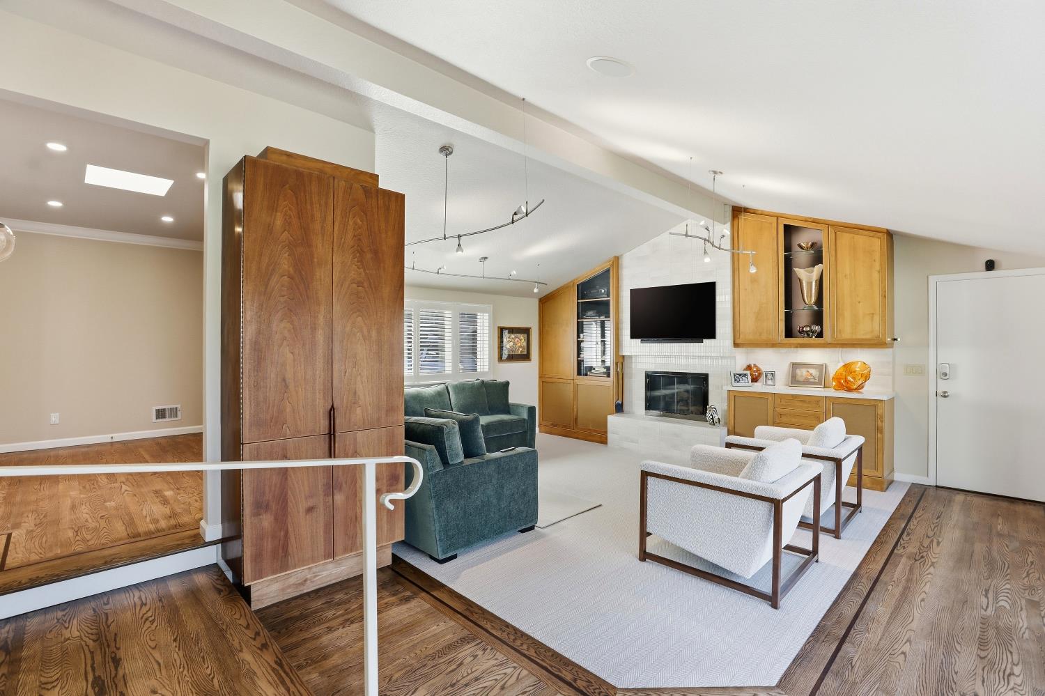 1625 Gary Way Carmichael, CA 95608 - Photo 45 of 49 a living room with furniture and a flat screen tv