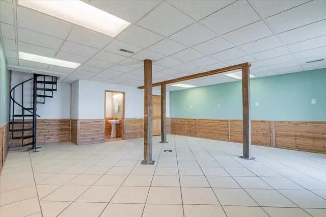 a view of empty room