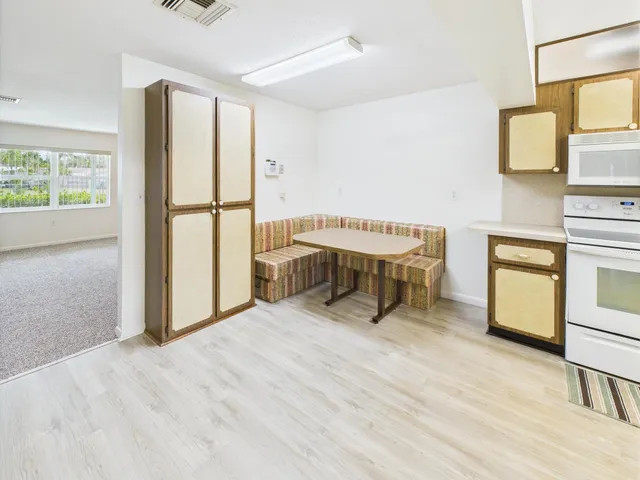 a very nice looking room with a large window