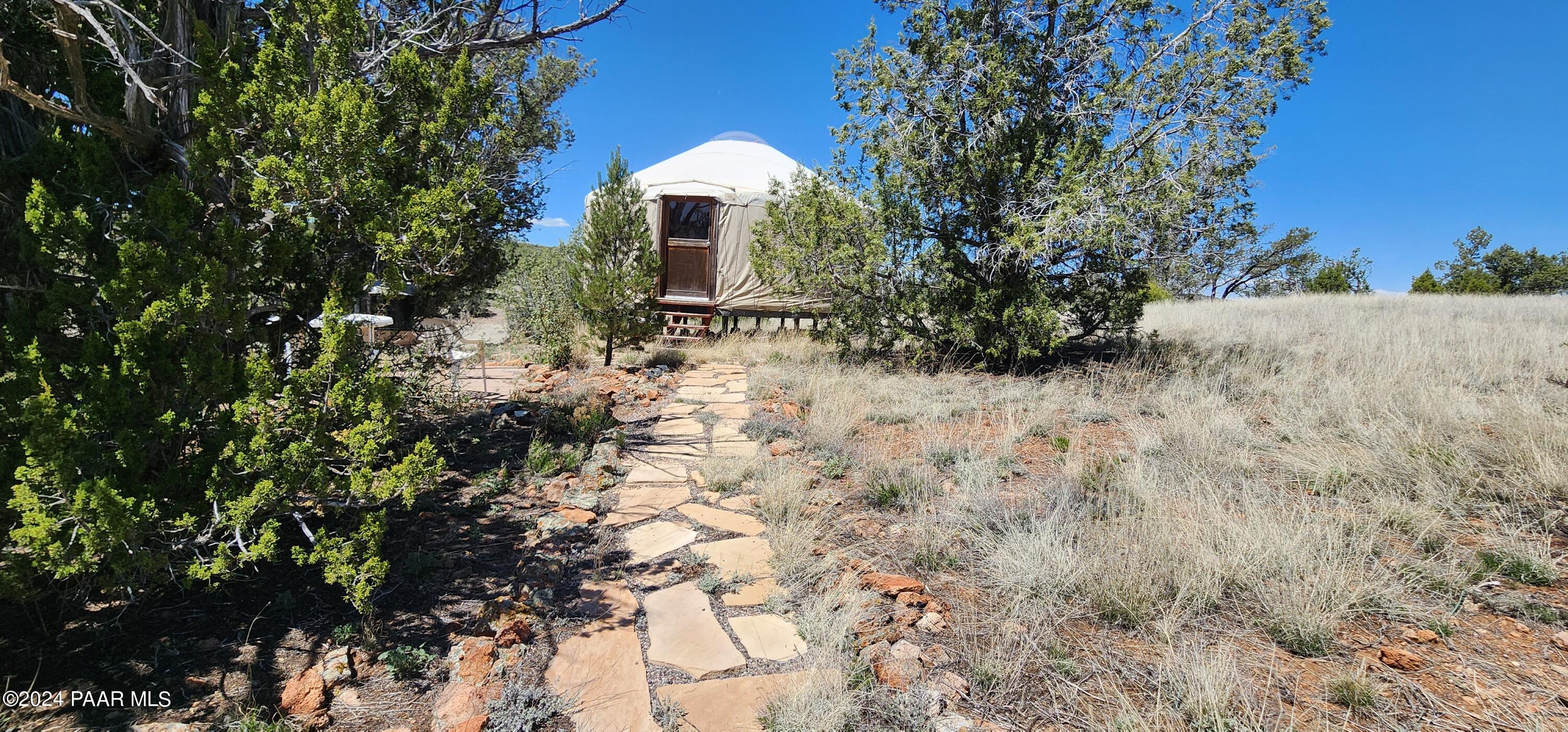 0 Wooden Ear Ranch Road Seligman, AZ 86337 - Photo 21 of 47 a view of a house with a sink and garden