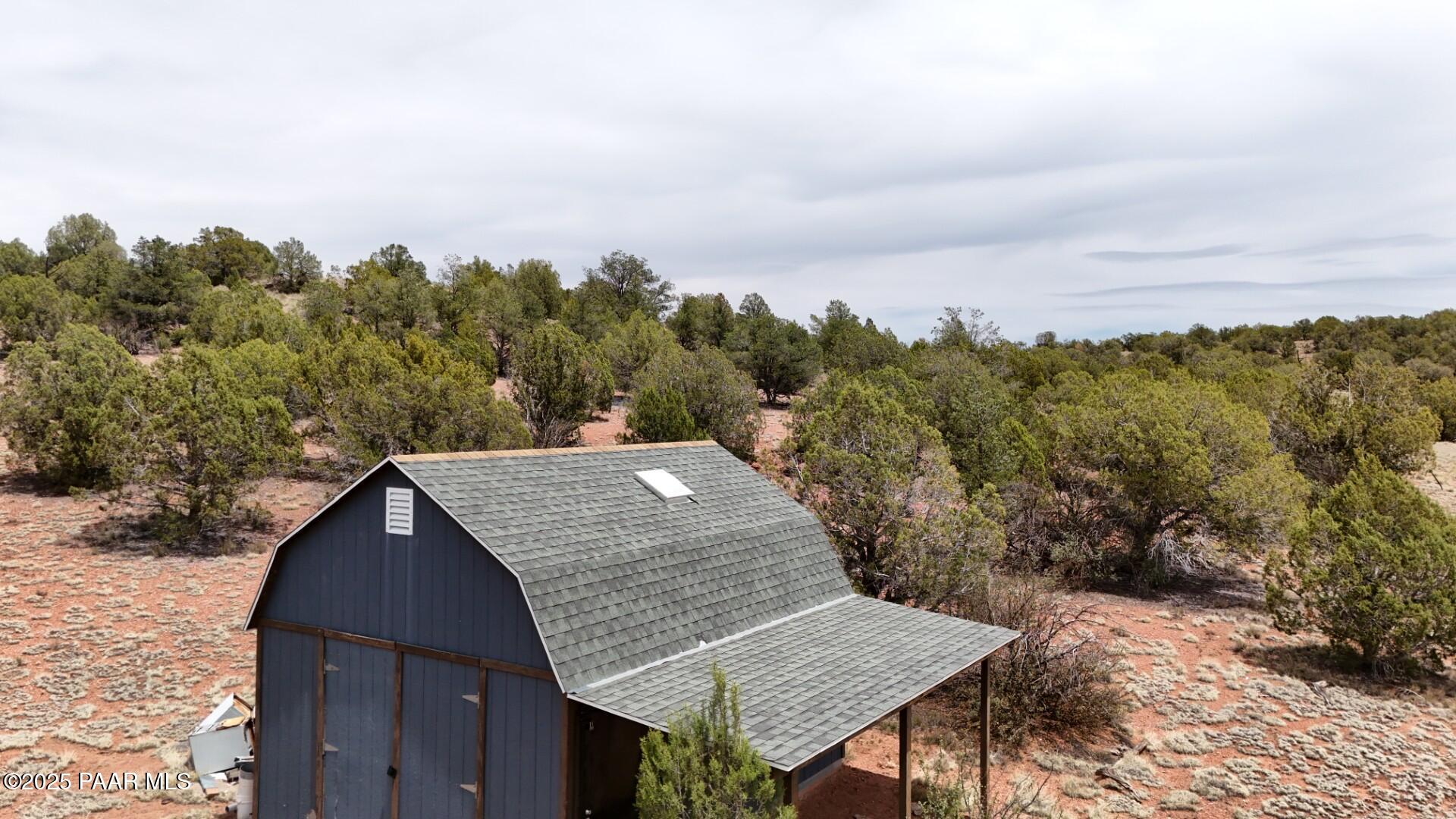 0 Wooden Ear Ranch Road Seligman, AZ 86337 - Photo 47 of 47 an aerial view of a house with mountain view