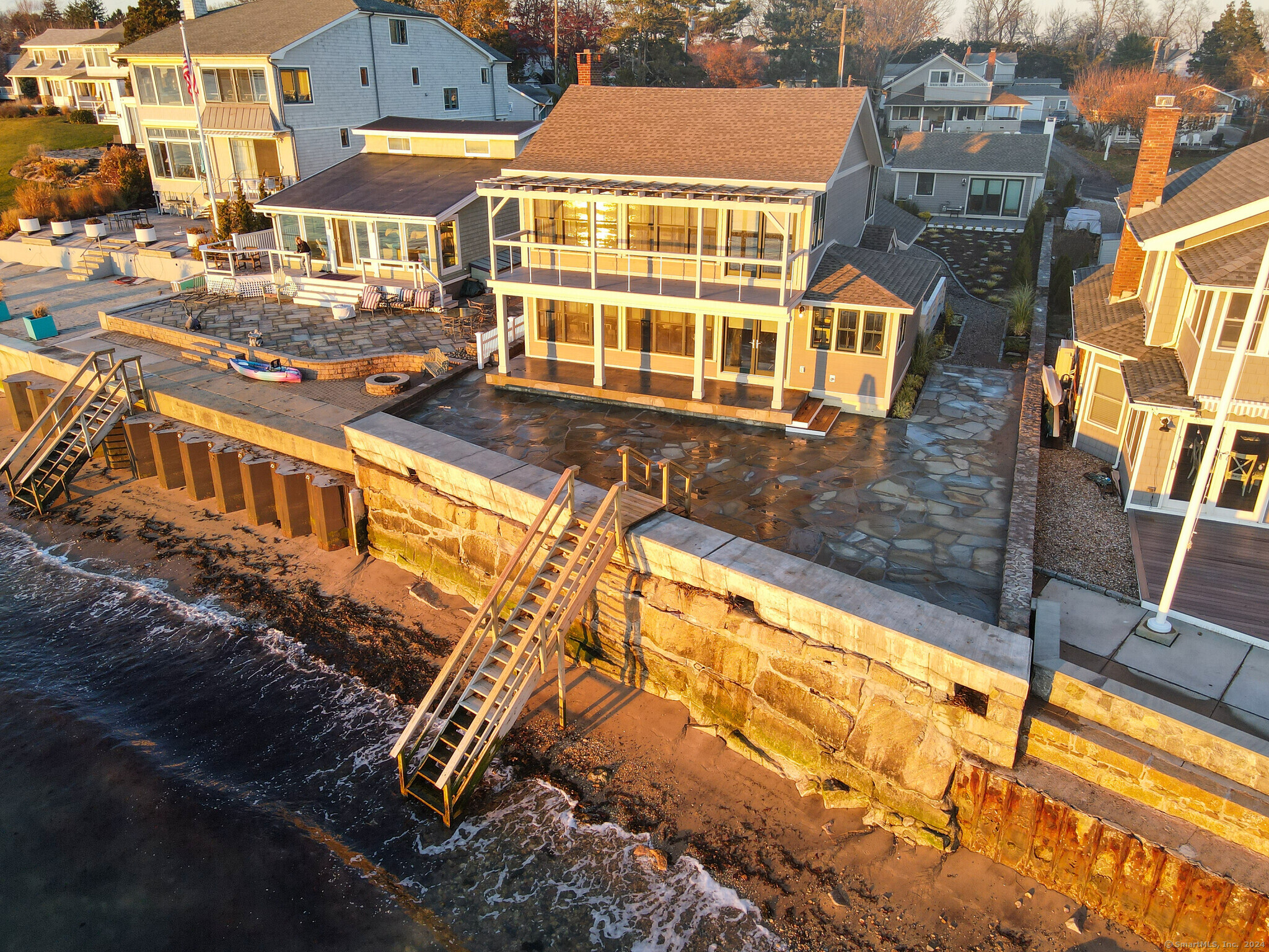 29 Sagamore Cove Road Branford, CT 06405 - Photo 4 of 32 Set high above the water and protected from waves and high tides