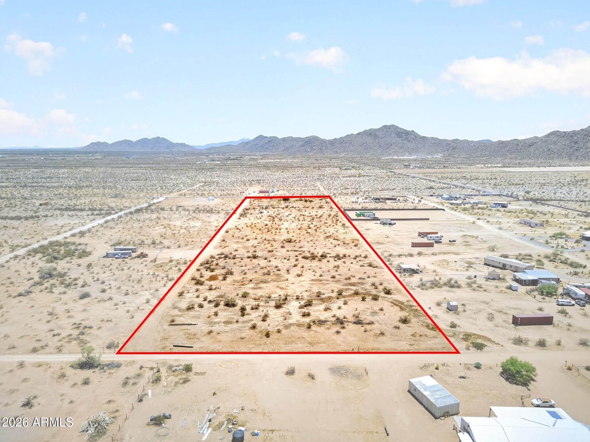 55610 West McDavid Road Maricopa, AZ 85139 - Photo 2 of 30 Wide Parcel Boundary View