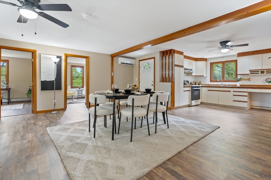 74 County Road East Freetown, MA 02717 - Photo 24 of 40 a view of a dining room with furniture and window