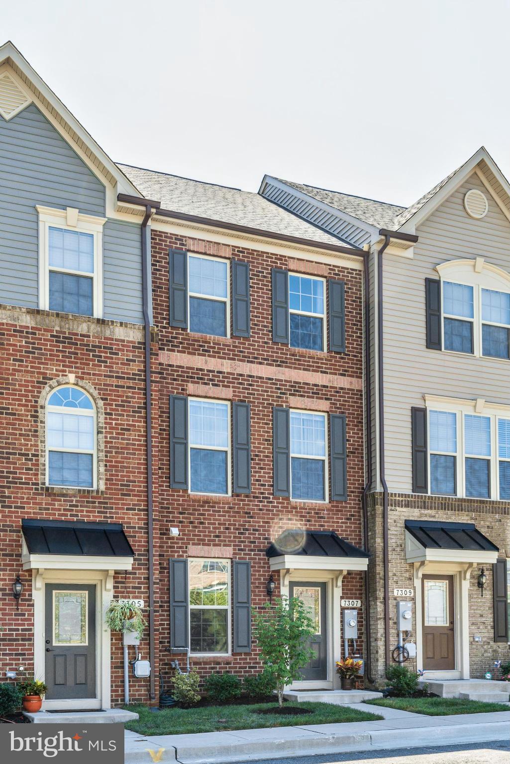 7307 Old Calvary Road Hanover, MD 21076 - Photo 2 of 21 Brick Front Town House
