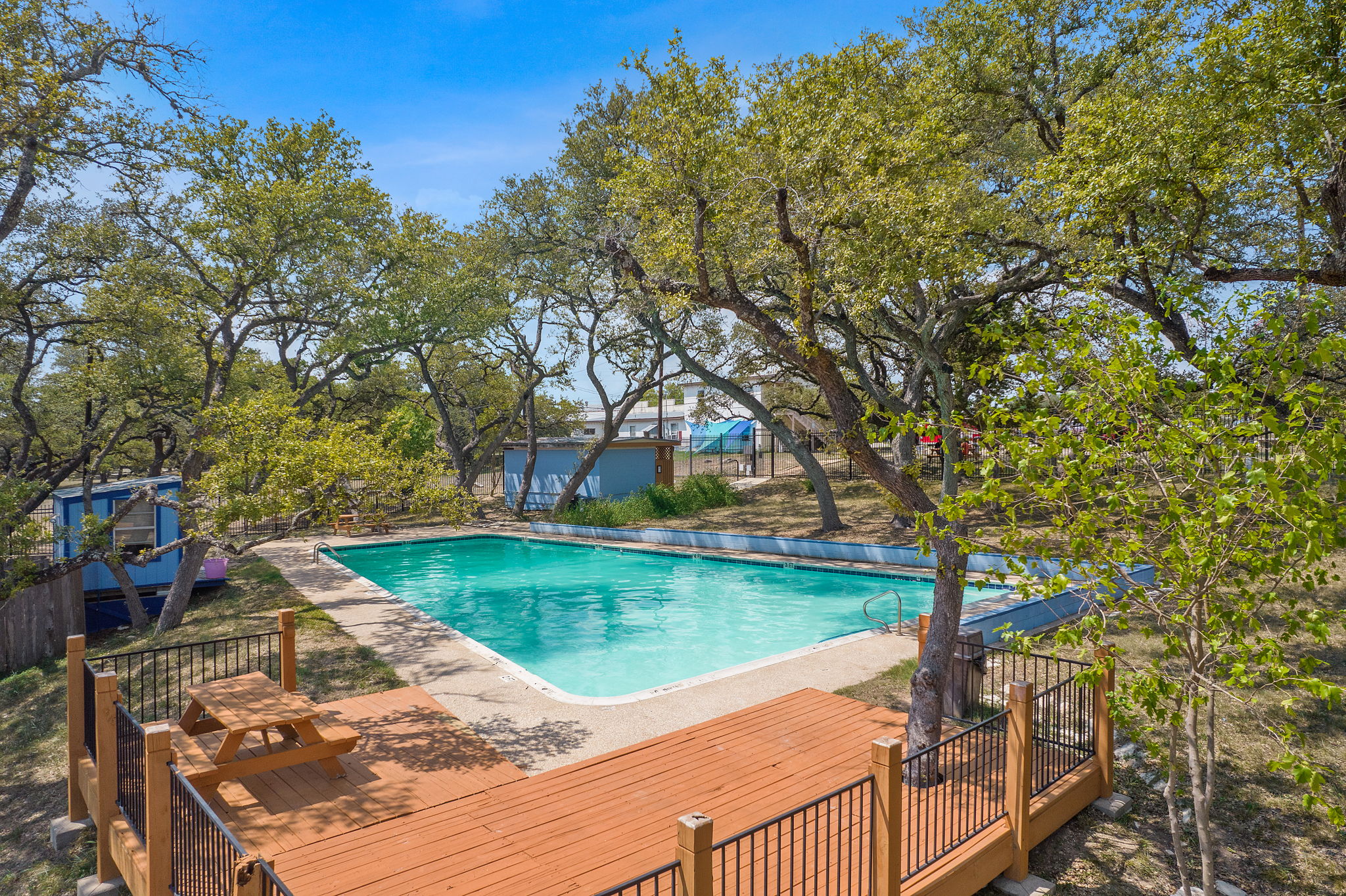 3013 Geronimo Trail Austin, TX 78734 - Photo 15 of 20 a view of a lake with a large trees