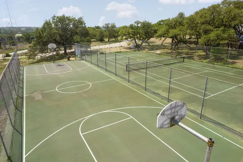 a view of a tennis court