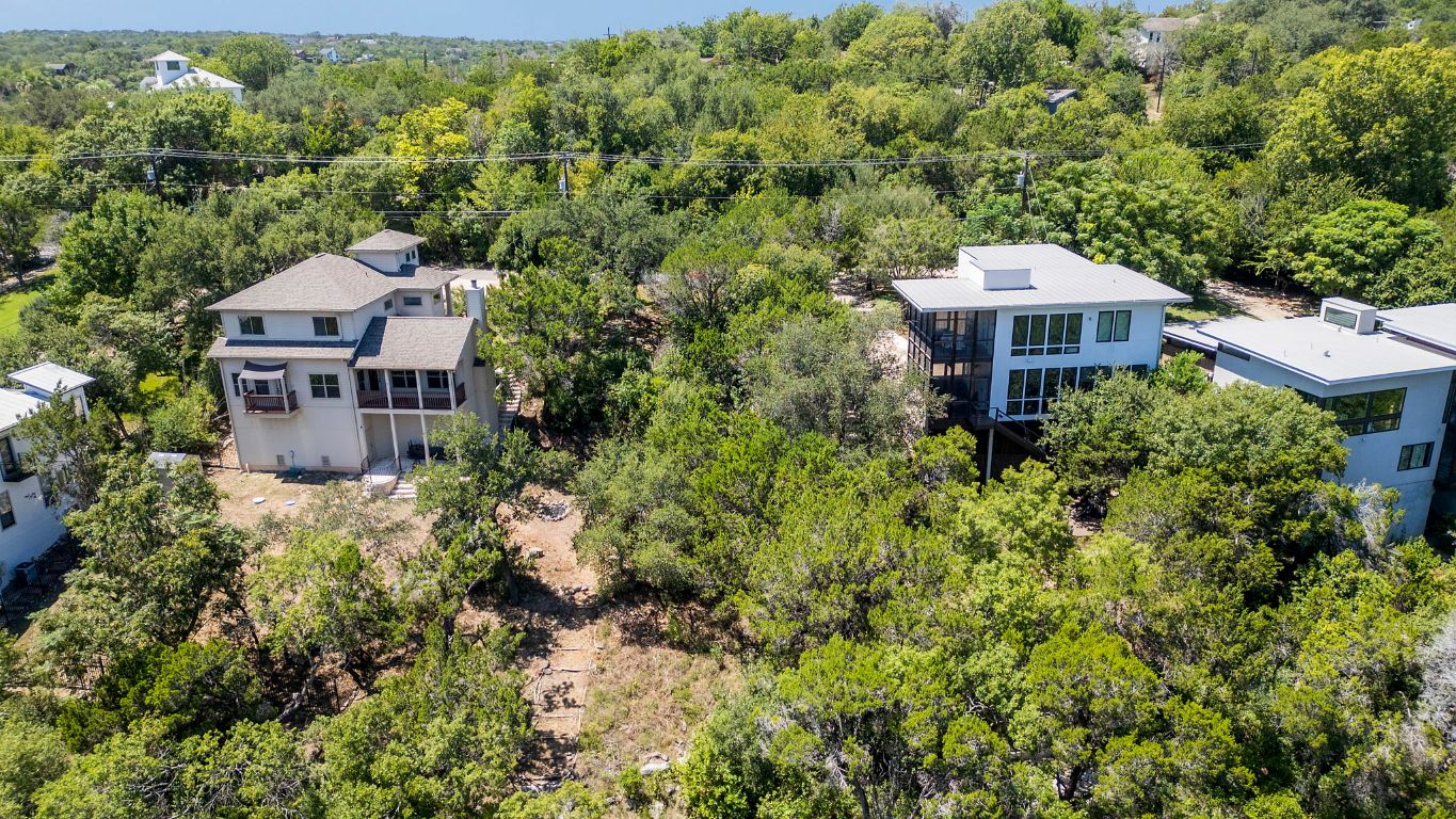 3013 Geronimo Trail Austin, TX 78734 - Photo 6 of 20 an aerial view of a house with a yard basket ball court and outdoor seating