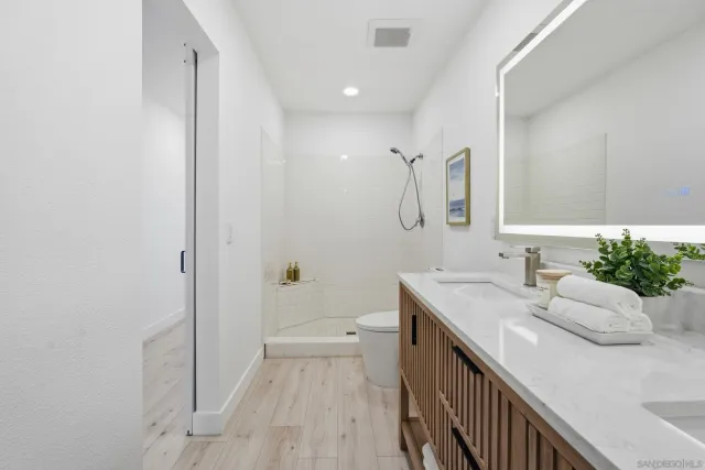 a view of a storage & utility room with closet area
