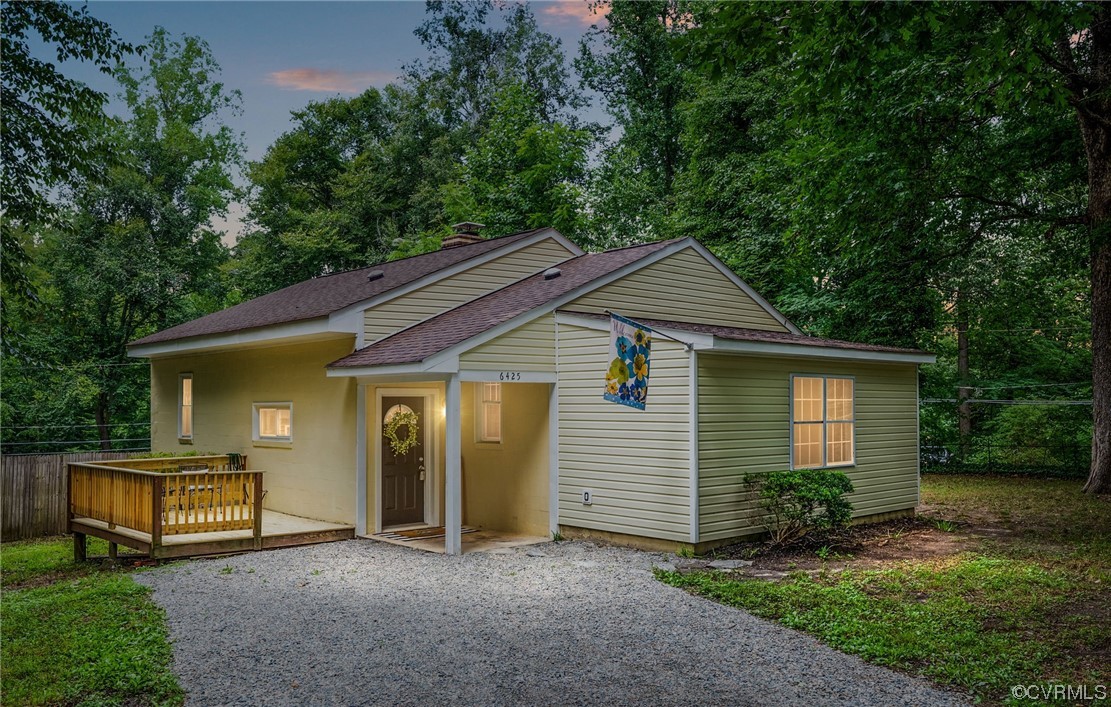 6425 Poplar Road Quinton, VA 23141 - Photo 1 of 43 View of front of property featuring covered porch