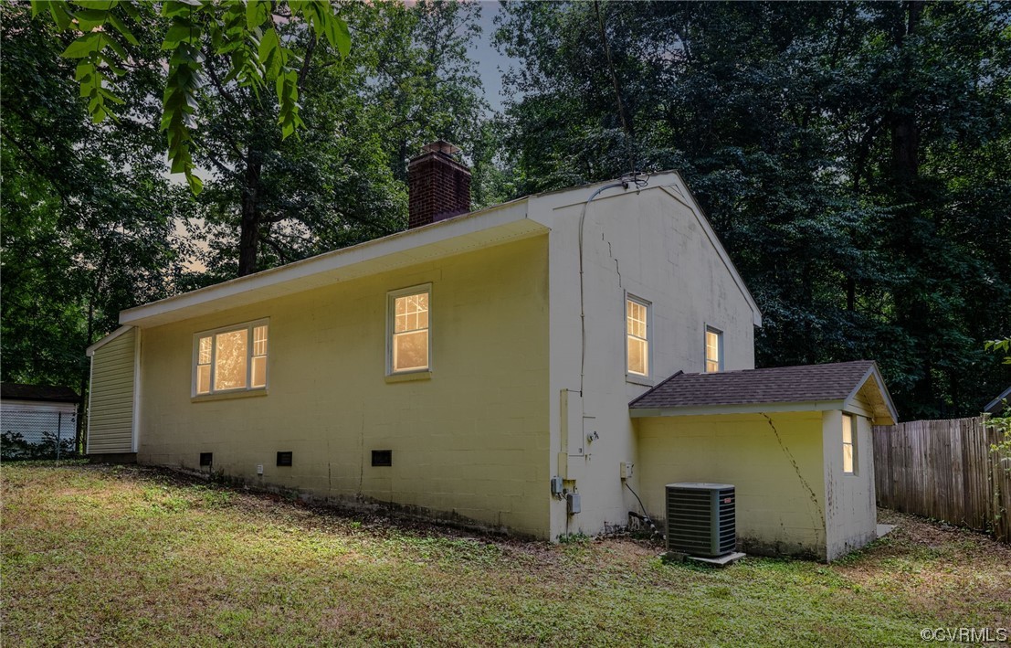 6425 Poplar Road Quinton, VA 23141 - Photo 30 of 43 The back portion of the yard offers great privacy