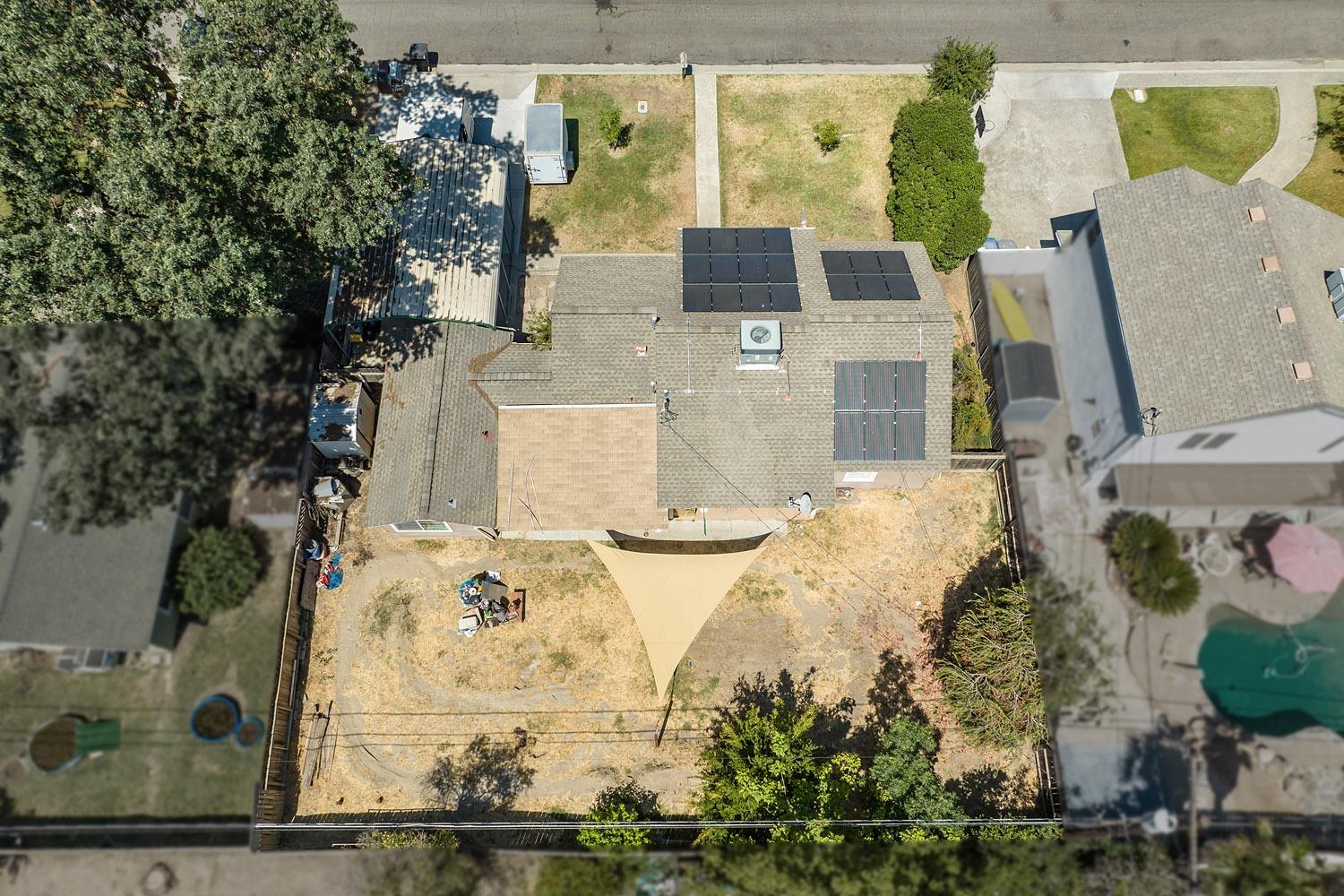 1841 Easy Street Hanford, CA 93230 - Photo 16 of 16 an aerial view of a house with outdoor space
