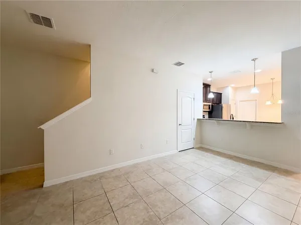 a view of kitchen and window