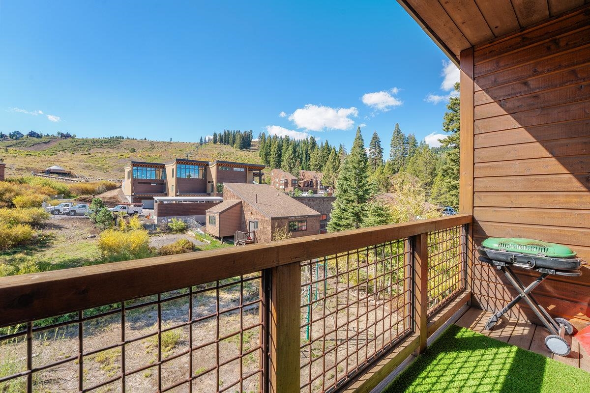11591 Snowpeak Way, Unit 407 Truckee, CA 96161 - Photo 10 of 14 a view of a balcony with furniture