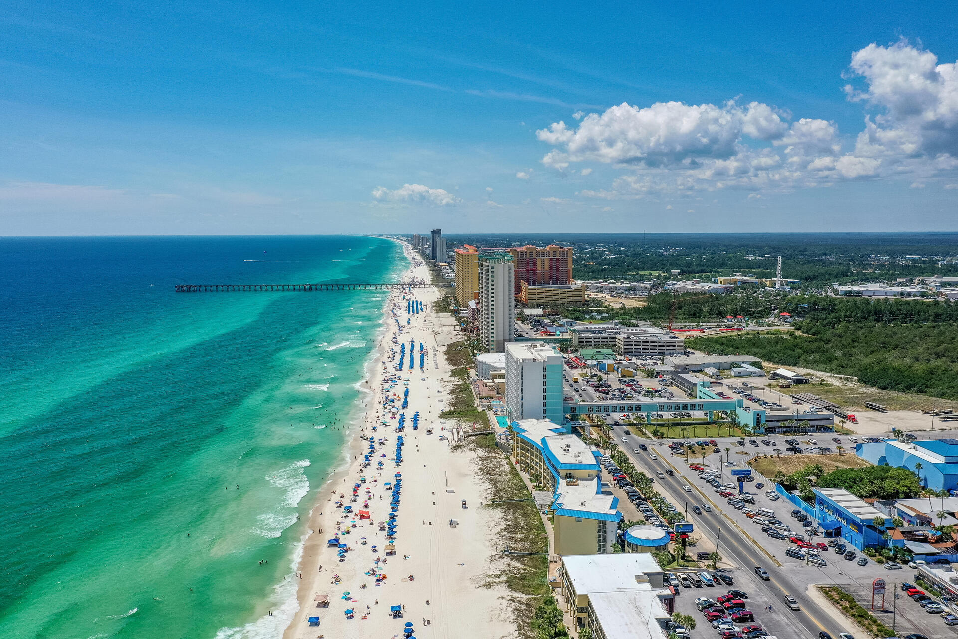 15413 Front Beach Road, Unit 505 Panama City Beach, FL 32413 - Photo 17 of 28 a view of a city