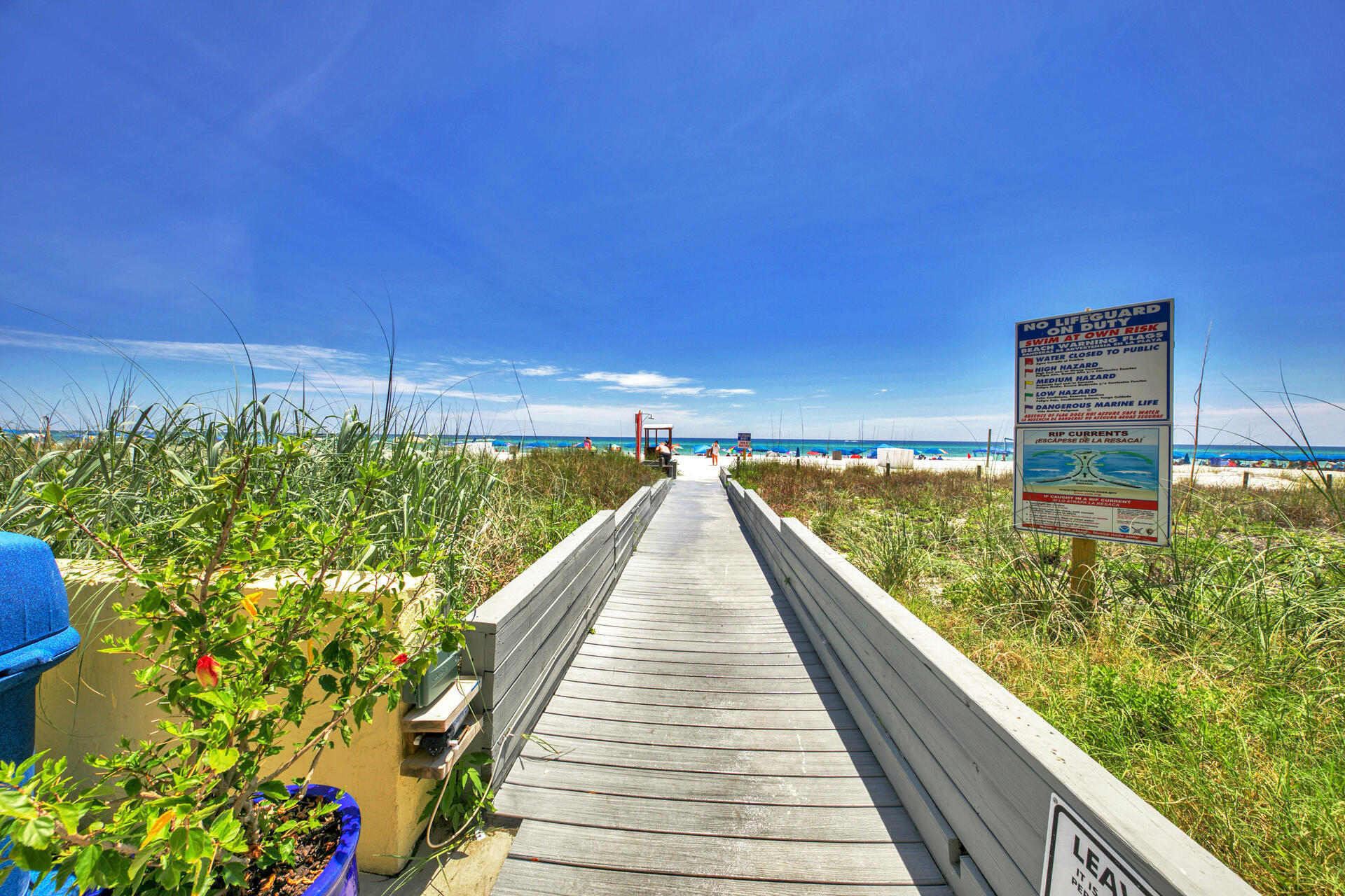 15413 Front Beach Road, Unit 505 Panama City Beach, FL 32413 - Photo 24 of 28 a view of swimming pool from a balcony
