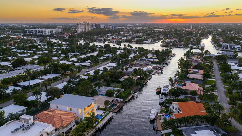 2 Sunset Lane Lauderdale-by-the-Sea, FL 33062 - Photo 77 of 79 an aerial view of a city with lots of residential buildings