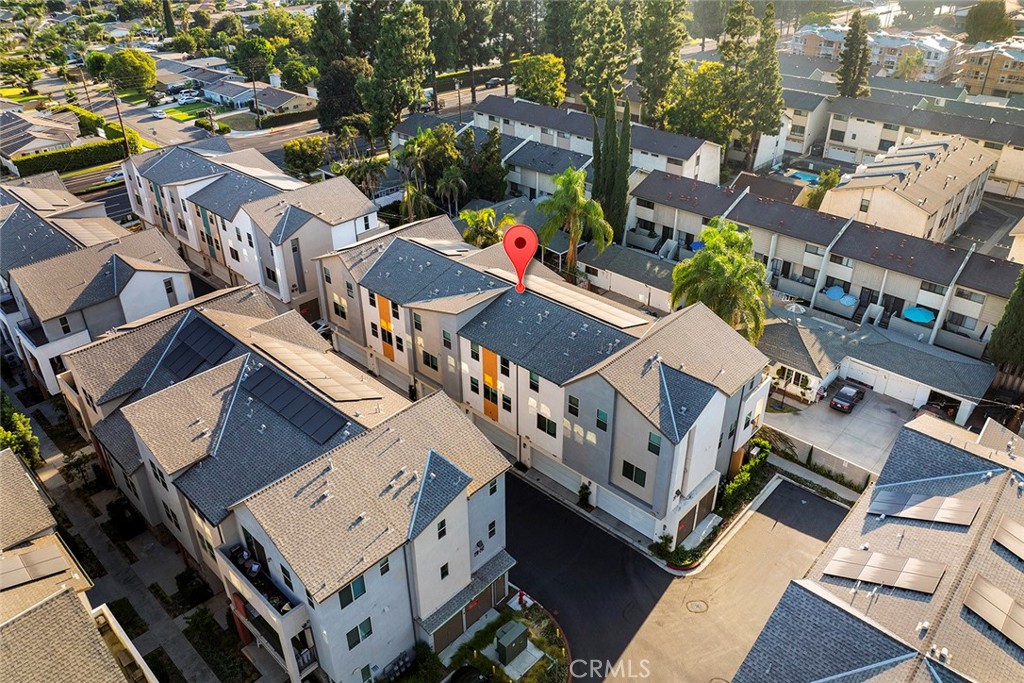229 Scratch Road Covina, CA 91722 - Photo 26 of 29 an aerial view of residential houses with outdoor space