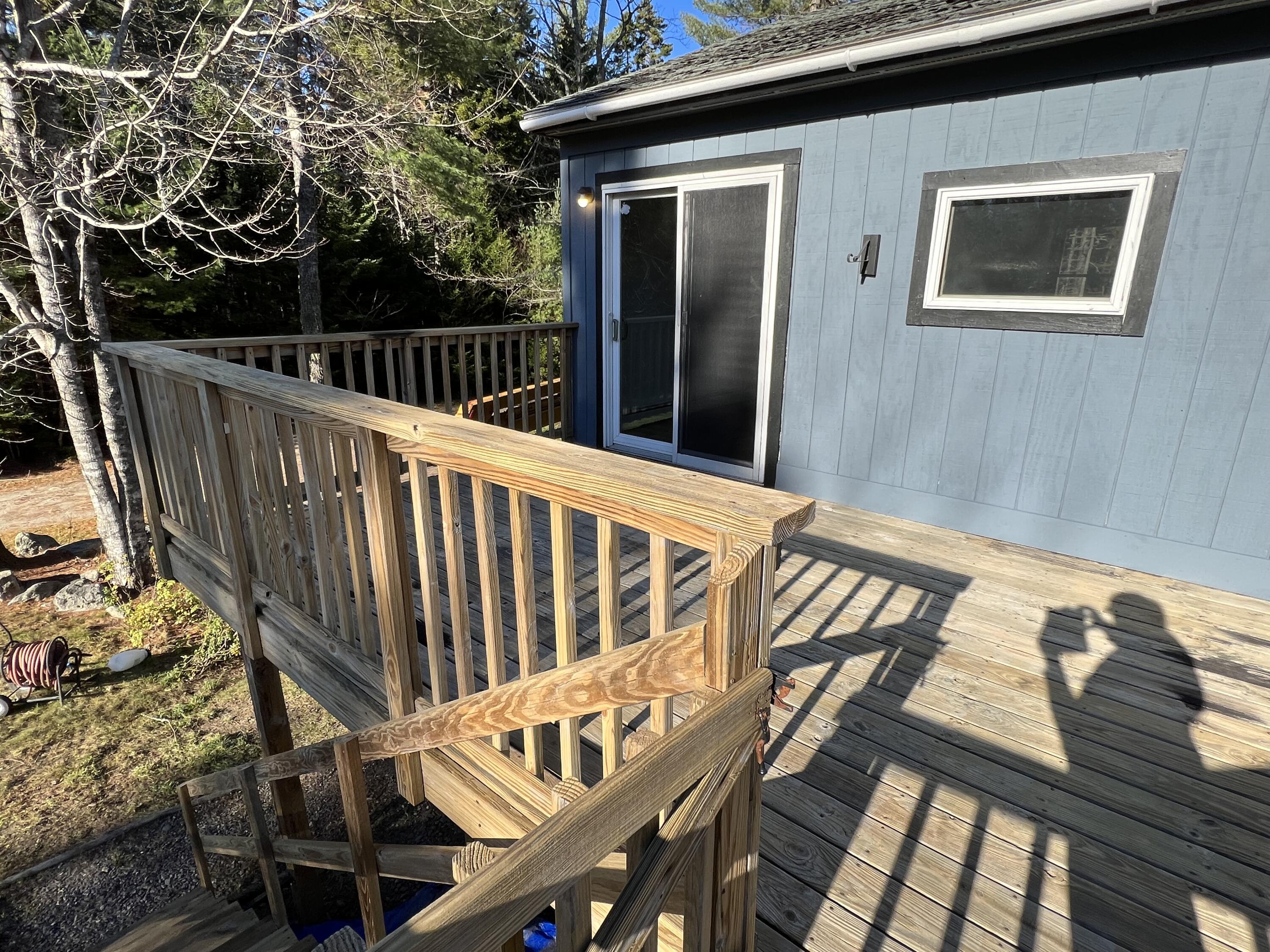 325 Goose Cove Road Trenton, ME 04605 - Photo 9 of 49 Sunny deck off of the kitchen