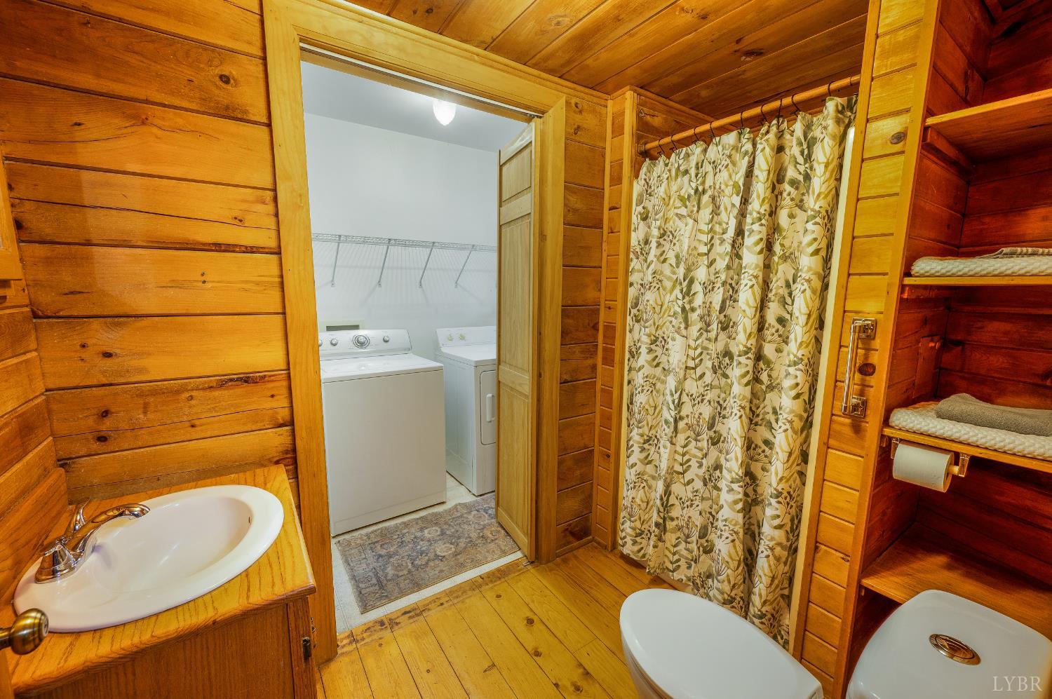 3882 Rocky Mountain Road Forest, VA 24551 - Photo 14 of 69 a bathroom with a sink toilet and shower