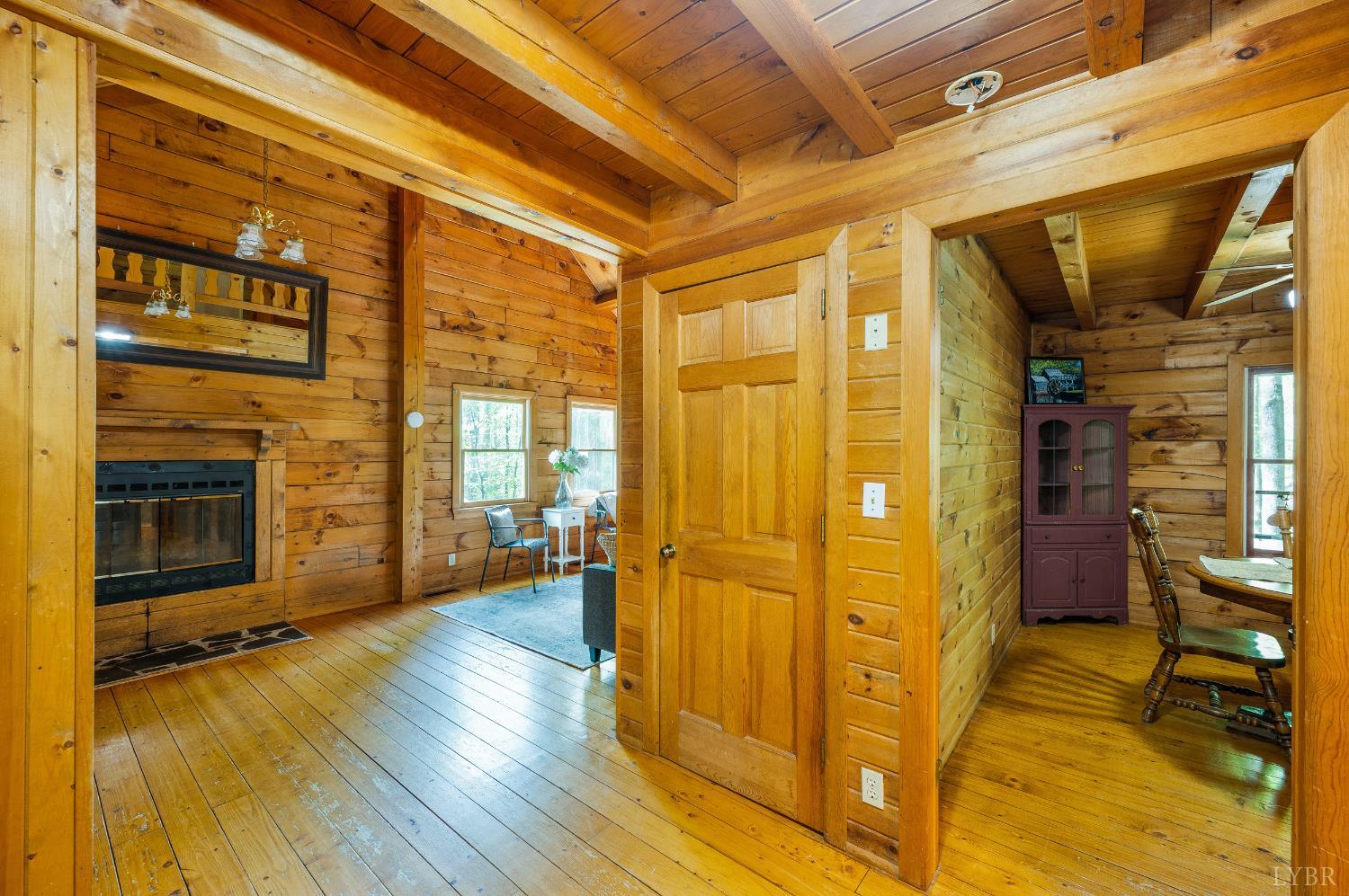3882 Rocky Mountain Road Forest, VA 24551 - Photo 16 of 69 a view of a livingroom with furniture a fireplace