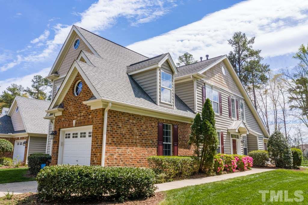 11245 Maplecroft Court Raleigh, NC 27617 - Photo 2 of 30 Luxury end unit townhome in desirable Brier Creek CC perfectly positioned on championship designed golf course!
