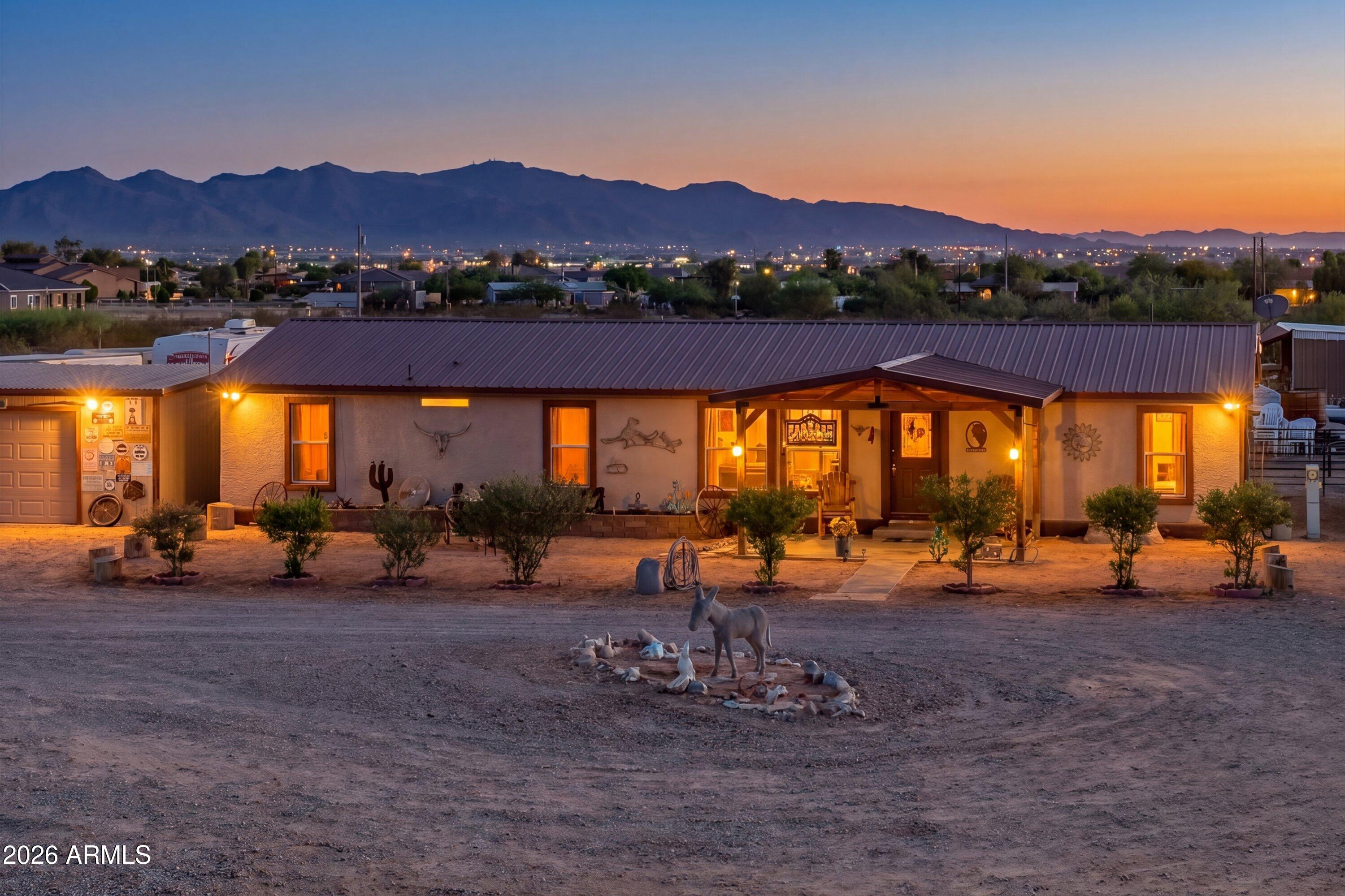 20340 West Narramore Road Buckeye, AZ 85326 - Photo 4 of 44 01-Front Sunset View