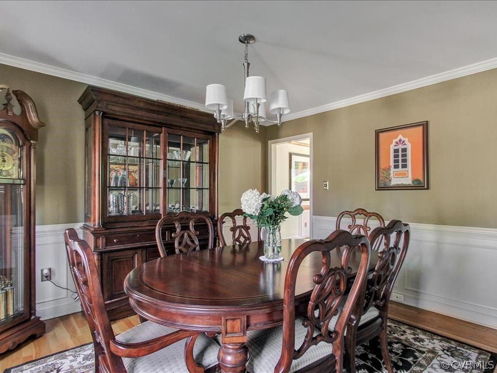 5603 Sandstone Ridge Road Midlothian, VA 23112 - Photo 8 of 39 a dining room with furniture and window