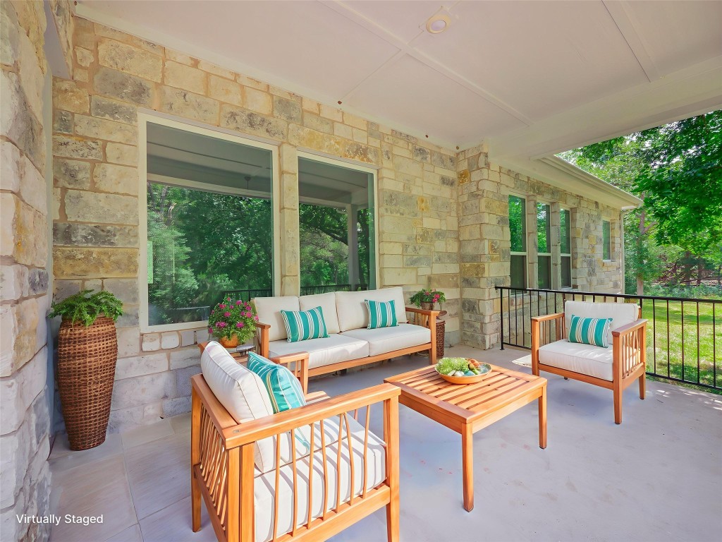 13503-13511 Carpenter Lane Manchaca, TX 78652 - Photo 16 of 40 a outdoor living space with furniture and a potted plant