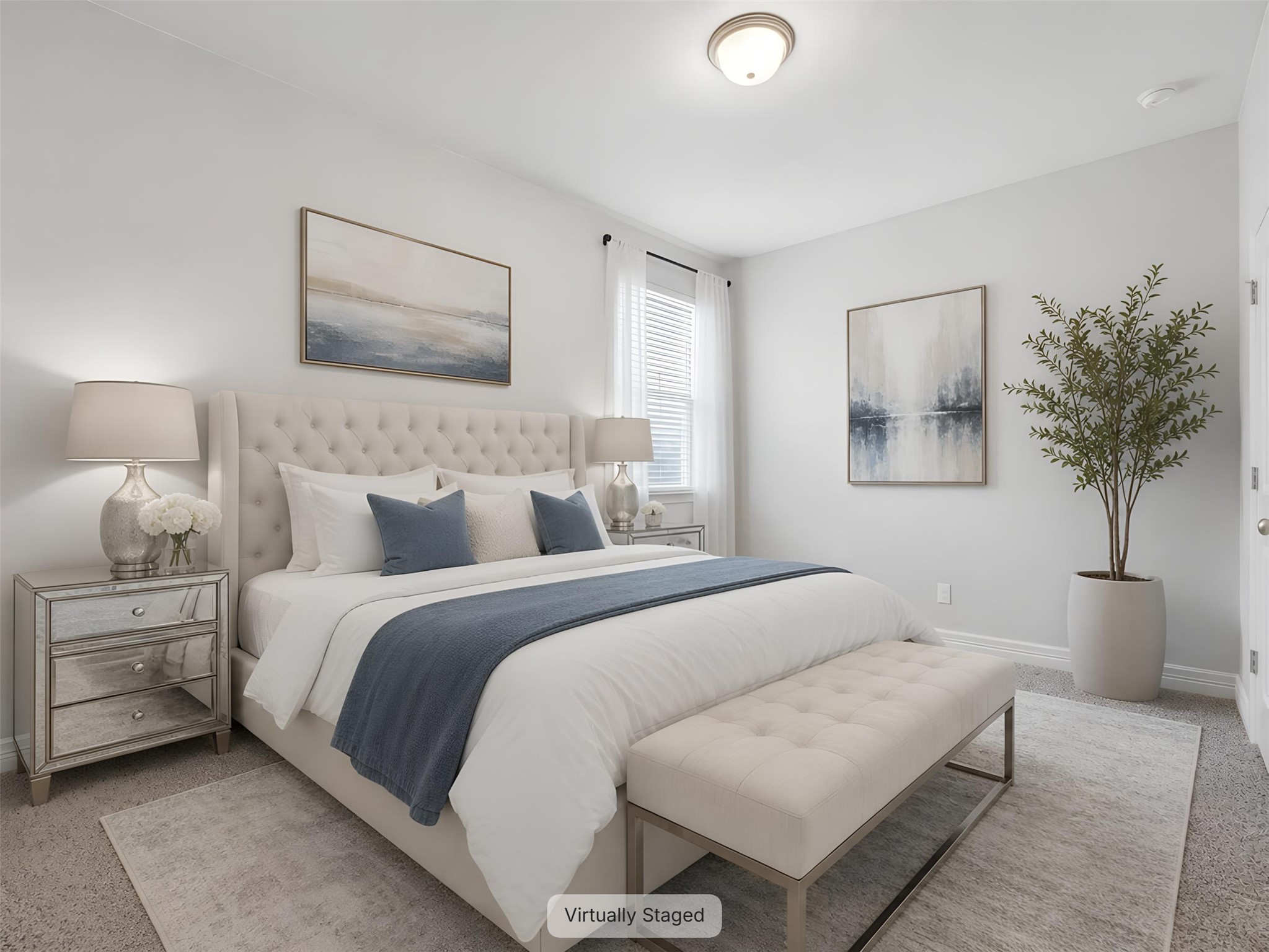 2132 Ringstaff Road Leander, TX 78641 - Photo 27 of 39 A well-lit bedroom with a comfortable bed and ample space creates a serene retreat.