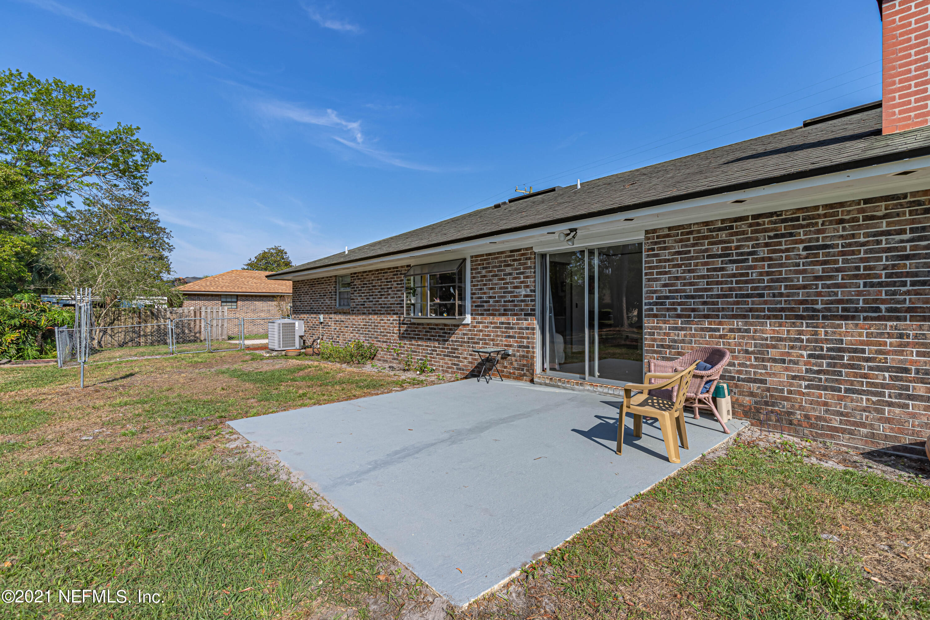 6156 Duclay Road Jacksonville, FL 32244 - Photo 18 of 38 REAR VIEW & PATIO