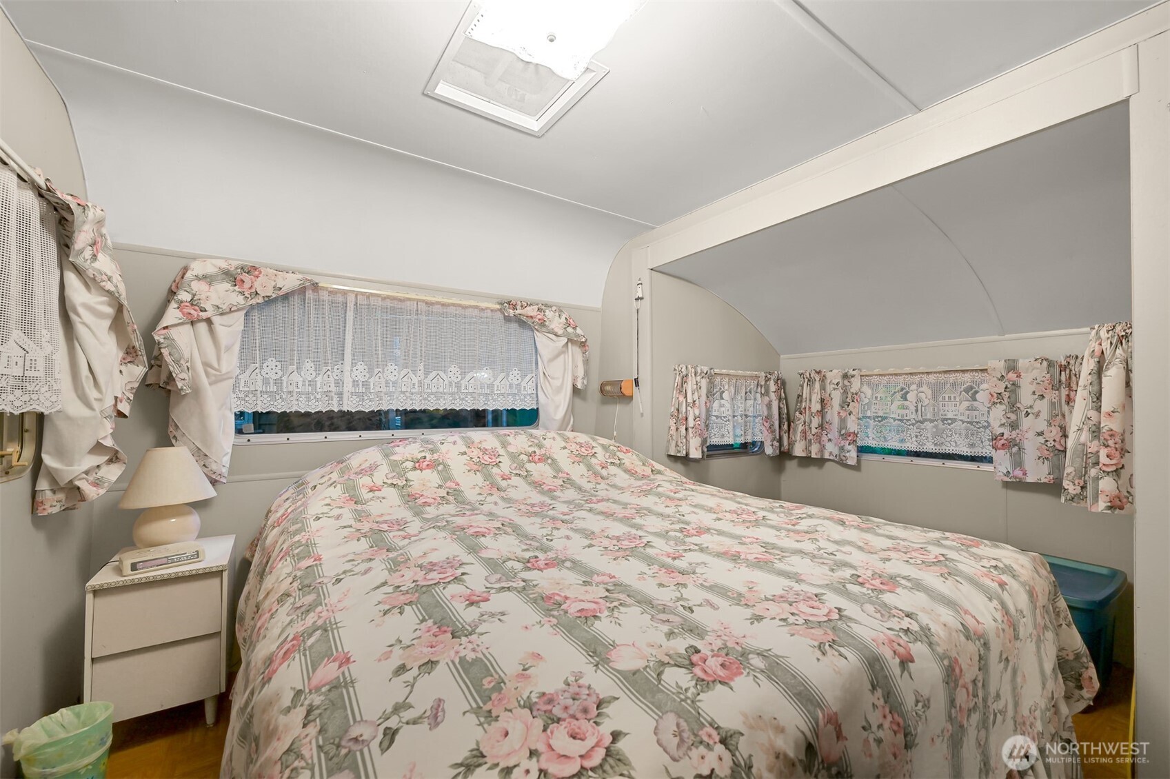 1107 Birch Lane Maple Falls, WA 98266 - Photo 12 of 40 a bedroom with a large bed and a dresser