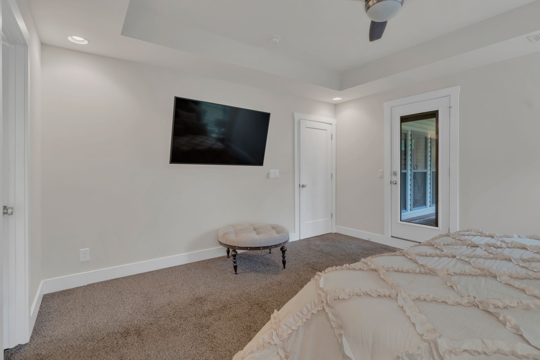 1708 Comanche Run Madison, TN 37115 - Photo 26 of 36 a bedroom with a bed and a flat screen tv