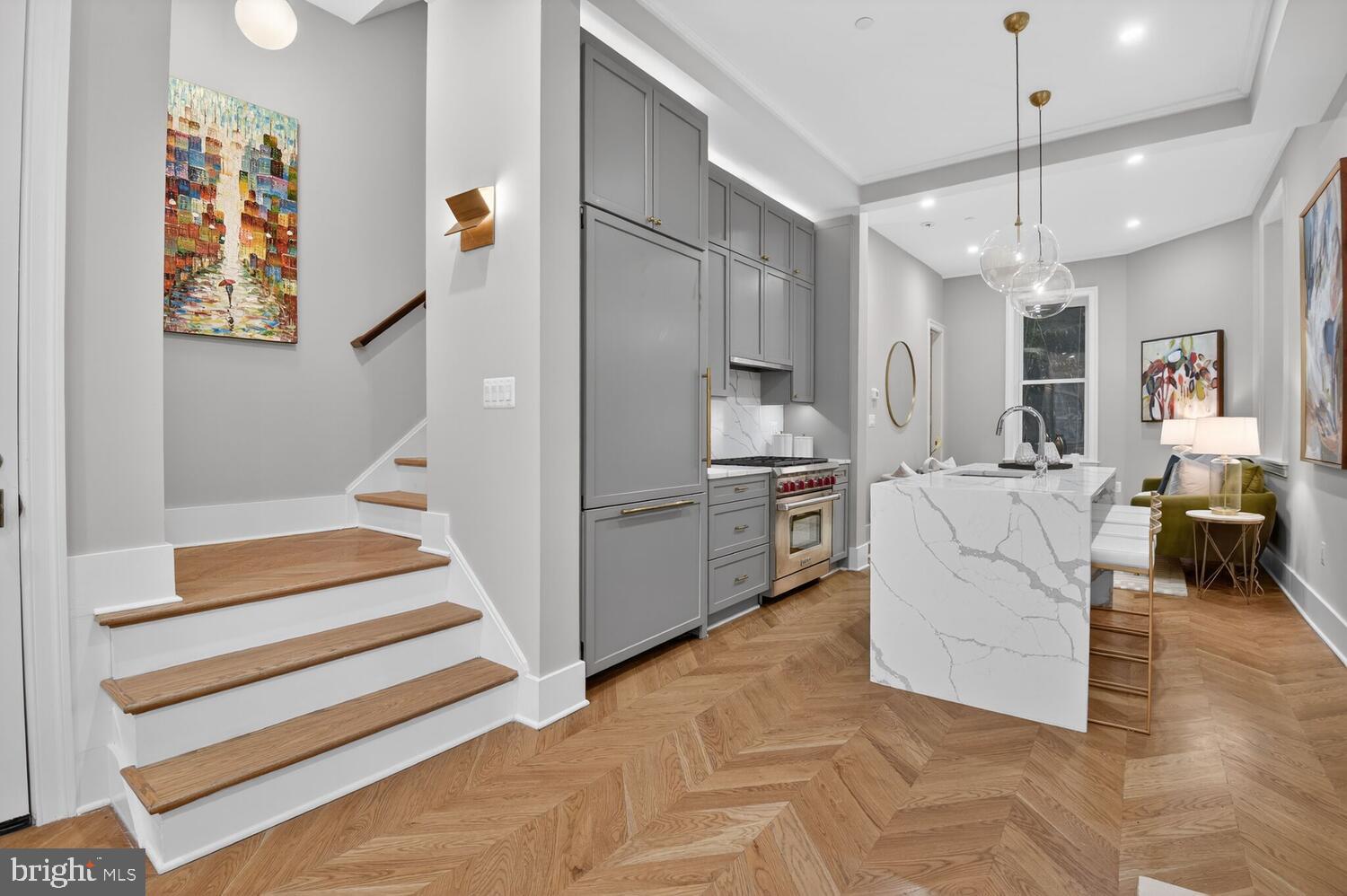 1810 15th Street Northwest, Unit 2 Washington, DC 20009 - Photo 5 of 52 Open Concept First Floor