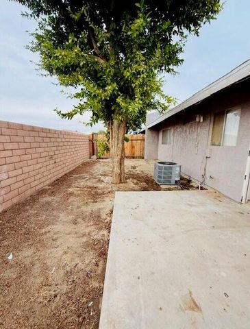 a backyard of a house