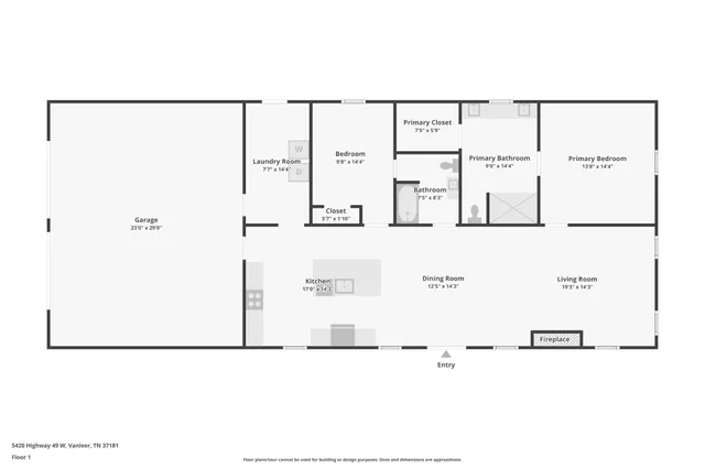 $479,900 | 5420 Highway 49, Vanleer, TN 37181