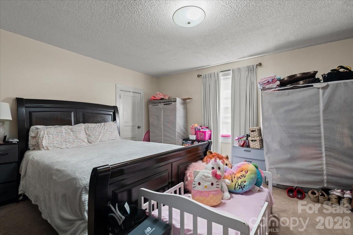 501 Church Street Cheraw, SC 29520 - Photo 41 of 48 a bedroom with a bed a couch and a potted plant on the dresser