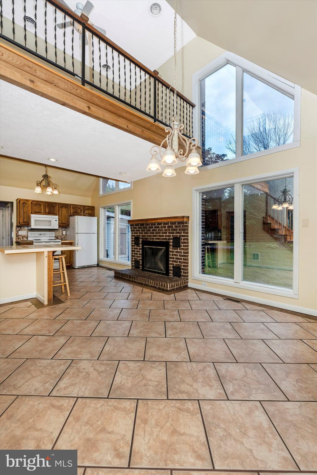 10825 Powell Road Thurmont, MD 21788 - Photo 8 of 53 loft overlooking kitchen and dining room