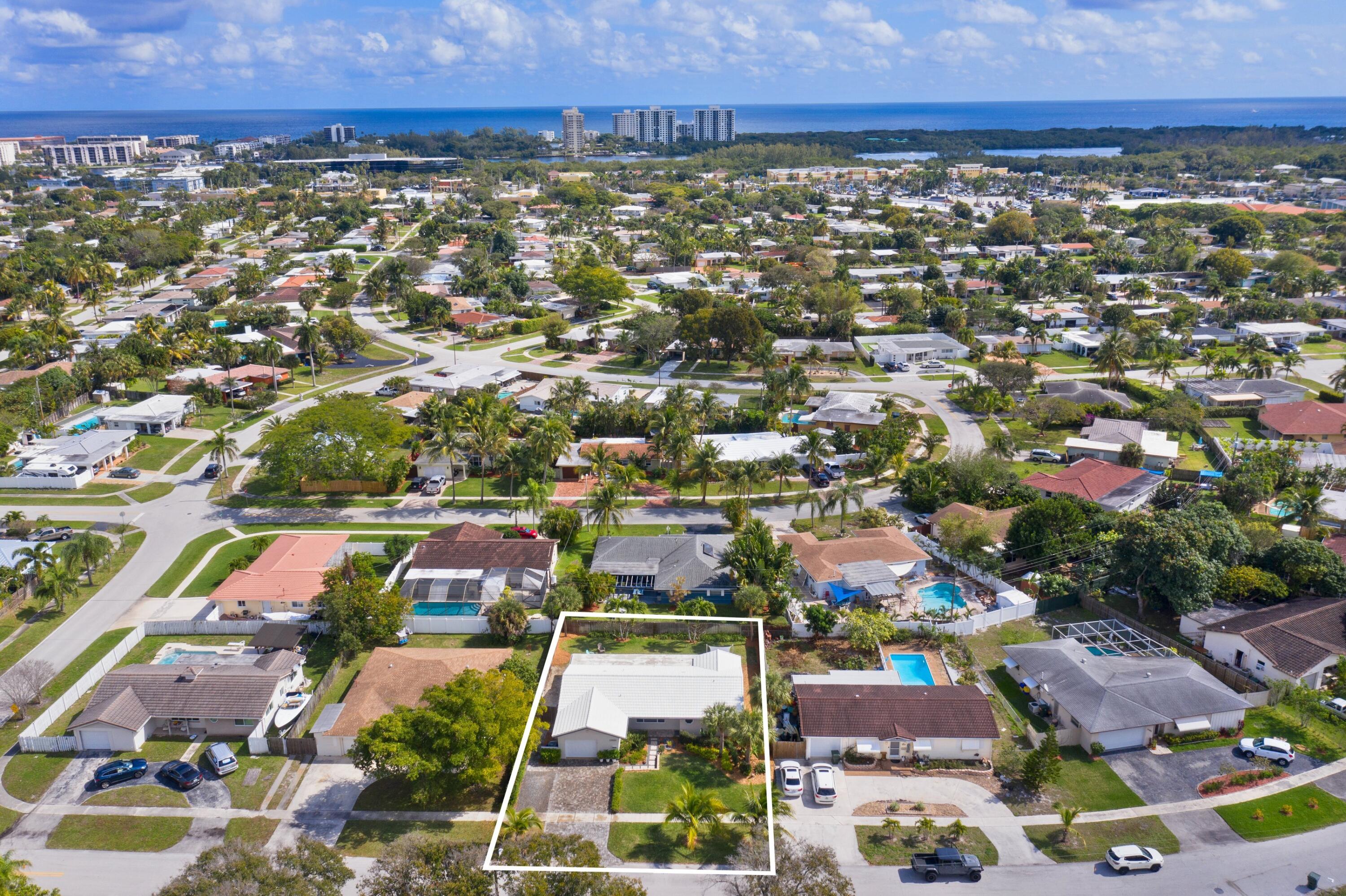 2240 Northeast 2nd Avenue Boca Raton, FL 33431 - Photo 18 of 30 Aerial Neighborhood View