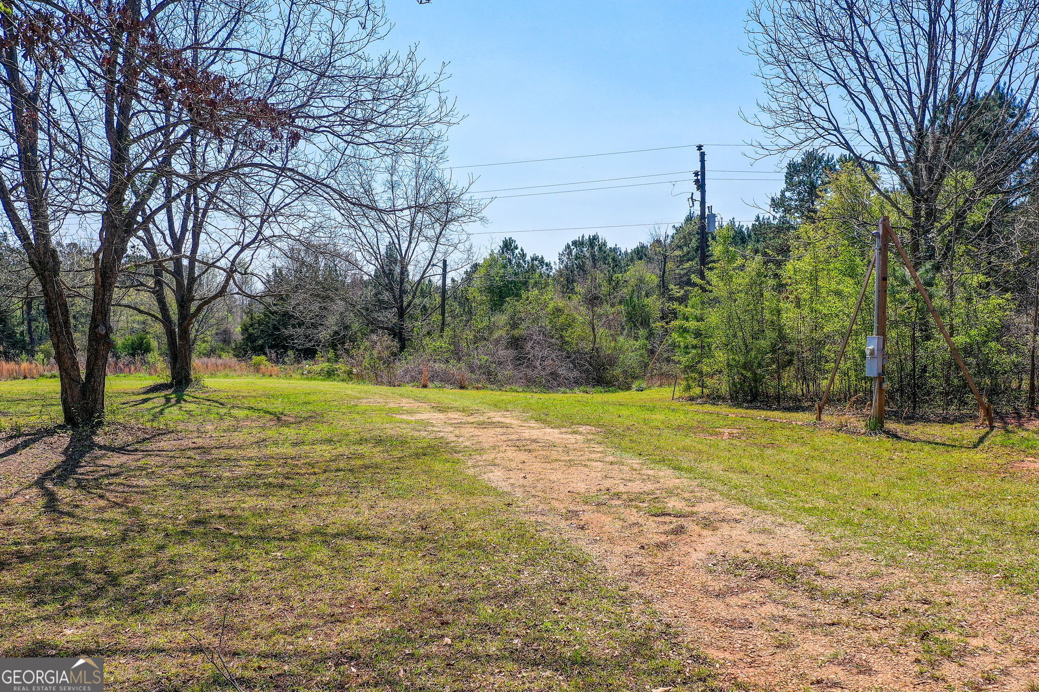 2532 High Falls Road Griffin, GA 30223 - Photo 10 of 16 a view of a yard with trees