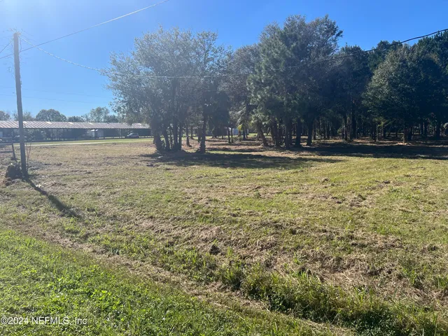 a view of a lake with houses