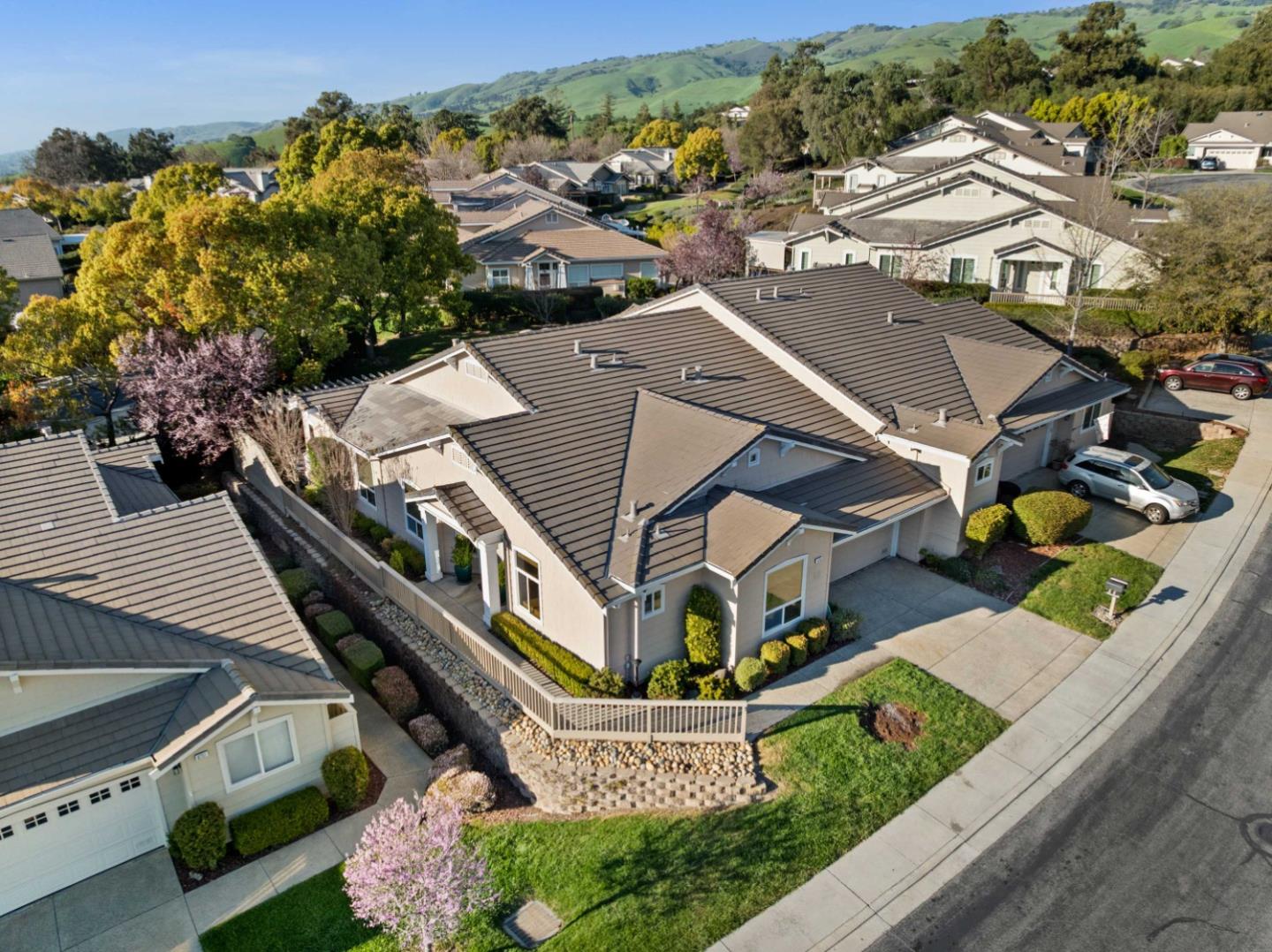 8750 McCarty Ranch Drive San Jose, CA 95135 - Photo 32 of 59 an aerial view of a house with a garden