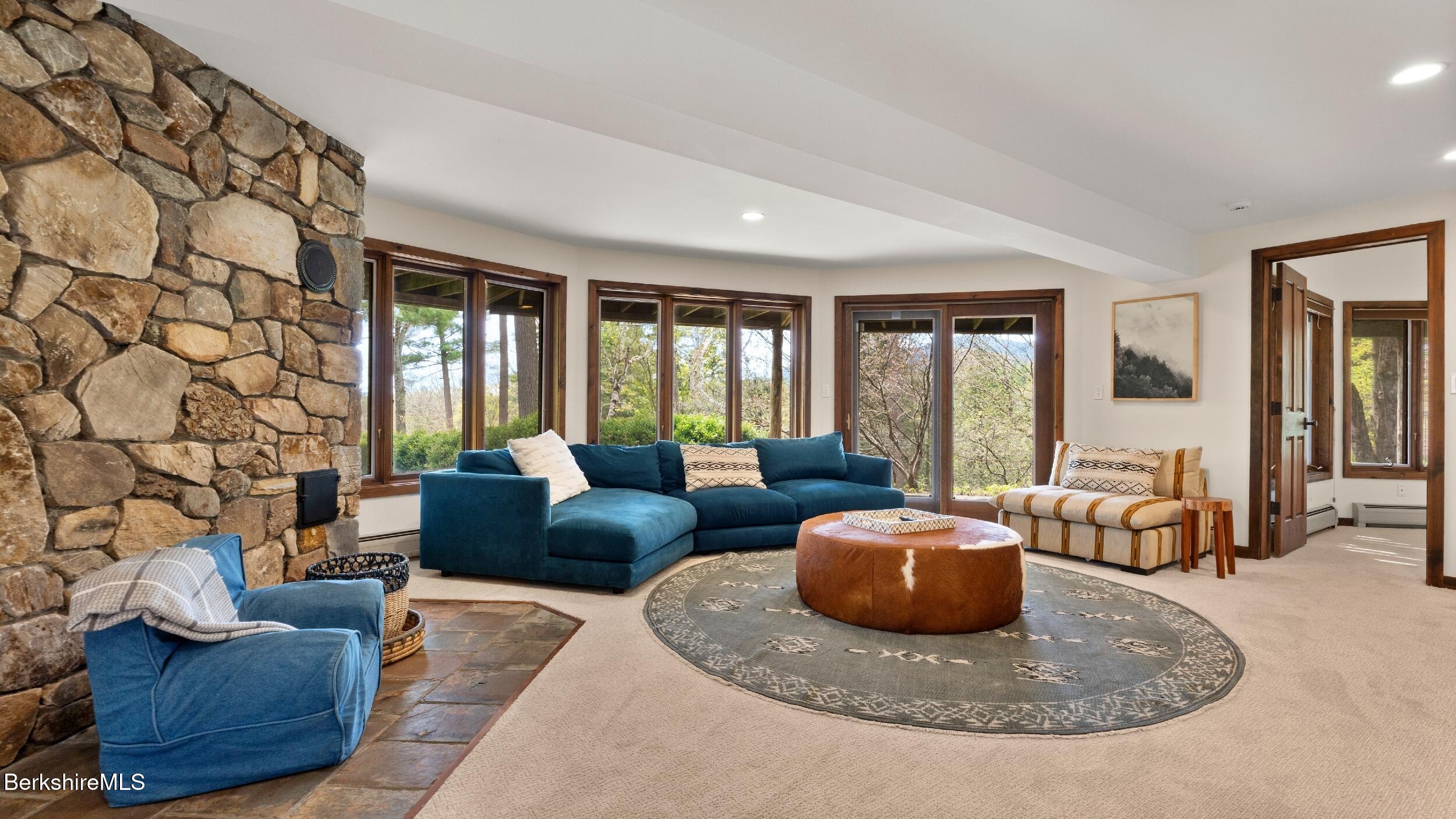 89 North Undermountain Road Egremont, MA 01230 - Photo 40 of 57 LOWER LEVEL GREAT ROOM