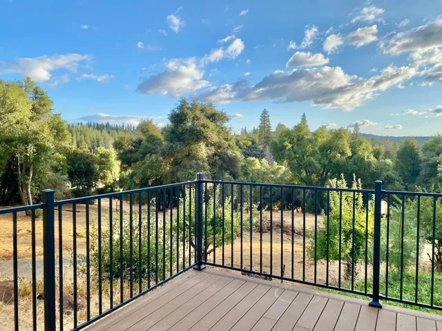 a view of balcony with outdoor space