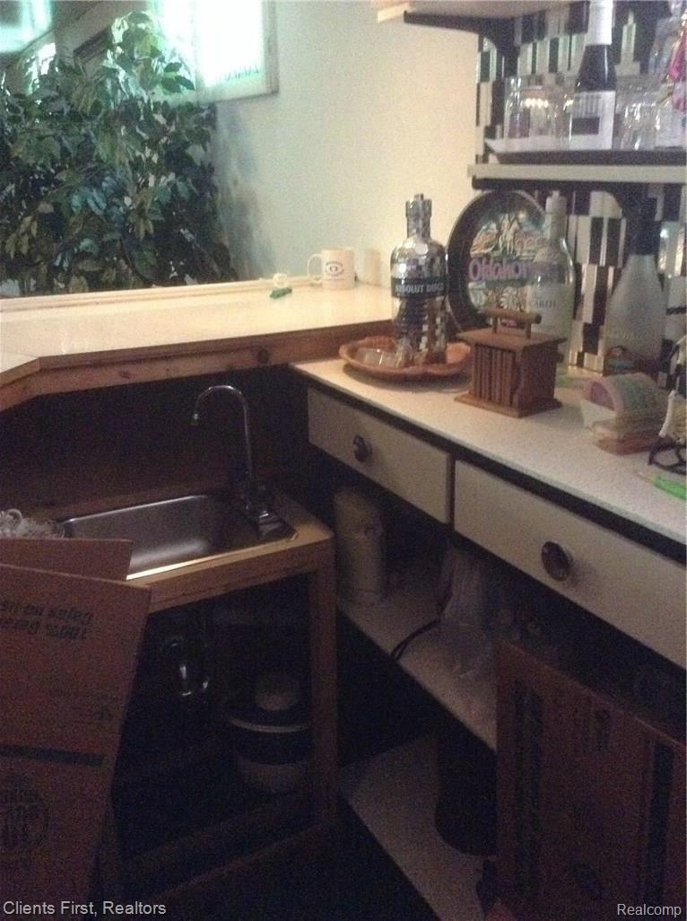20270 Huntington Road Detroit, MI 48219 - Photo 3 of 23 Wet bar in lower leval