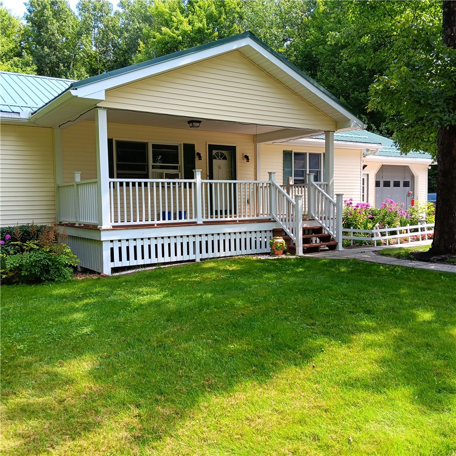 4931 Devlen Road Locke, NY 13092 - Photo 3 of 24 Welcoming Front Porch